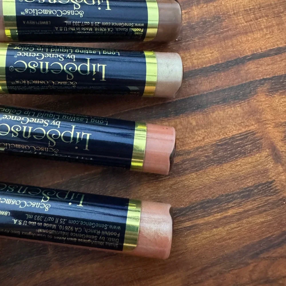 LipSense Liquid Lip Colors Nude Mauve Ice first love and bombshell lot